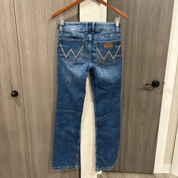Wrangler Women's Blue Boot Cut Jeans - Picture 1 of 10